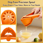 🍋 🍋 Lemon Squeezer, 🍊 Effective at Squeezing Out Juice, Citrus Juicer ✨ 🔥