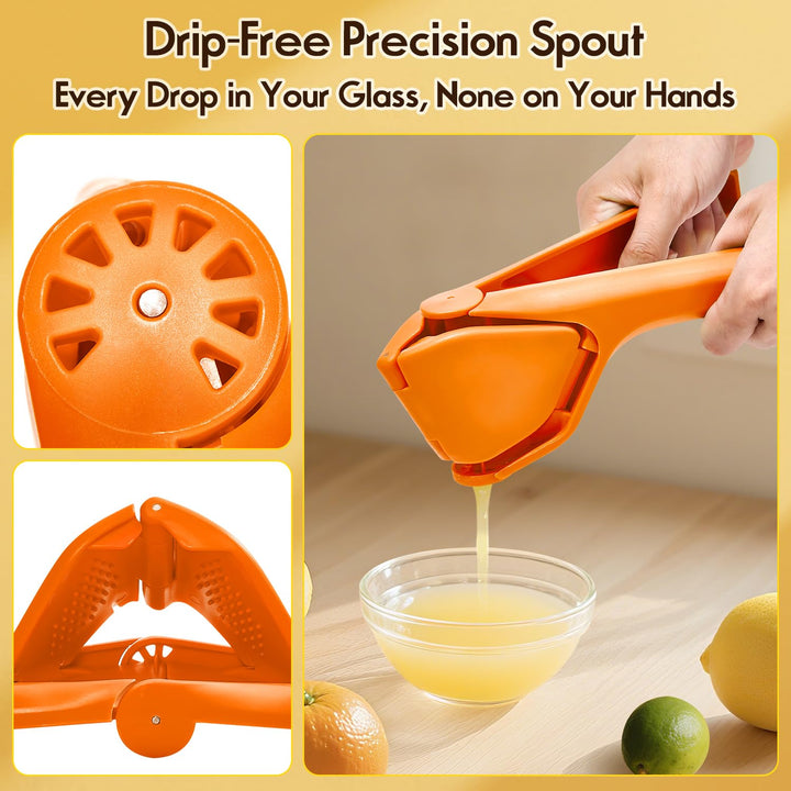 🍋 🍋 Lemon Squeezer, 🍊 Effective at Squeezing Out Juice, Citrus Juicer ✨ 🔥