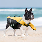 🐶 🐶 Dog Life Jacket ❤️ Reflective Dog Life Vest with Removable Neck Float & High Buoyancy for Swimming and Boating 🔥 🔥