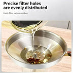 ✨ 304 Stainless Steel Funnel with Filter Mesh