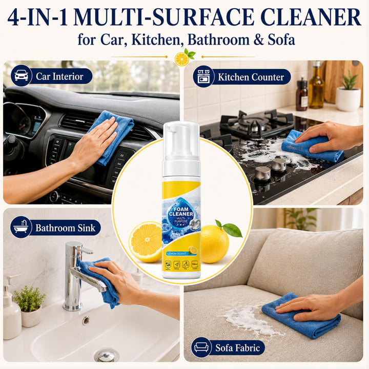 4-in-1 Multi-Enzyme Foam Cleaner