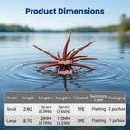 🐟 Urchin Baits for Bass Fishing 🎣 4PCS Sea Urchin Bass Bait