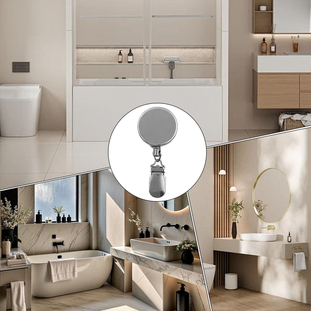 Kitchen Towel Clips Non Slip Adhesive Retractable
