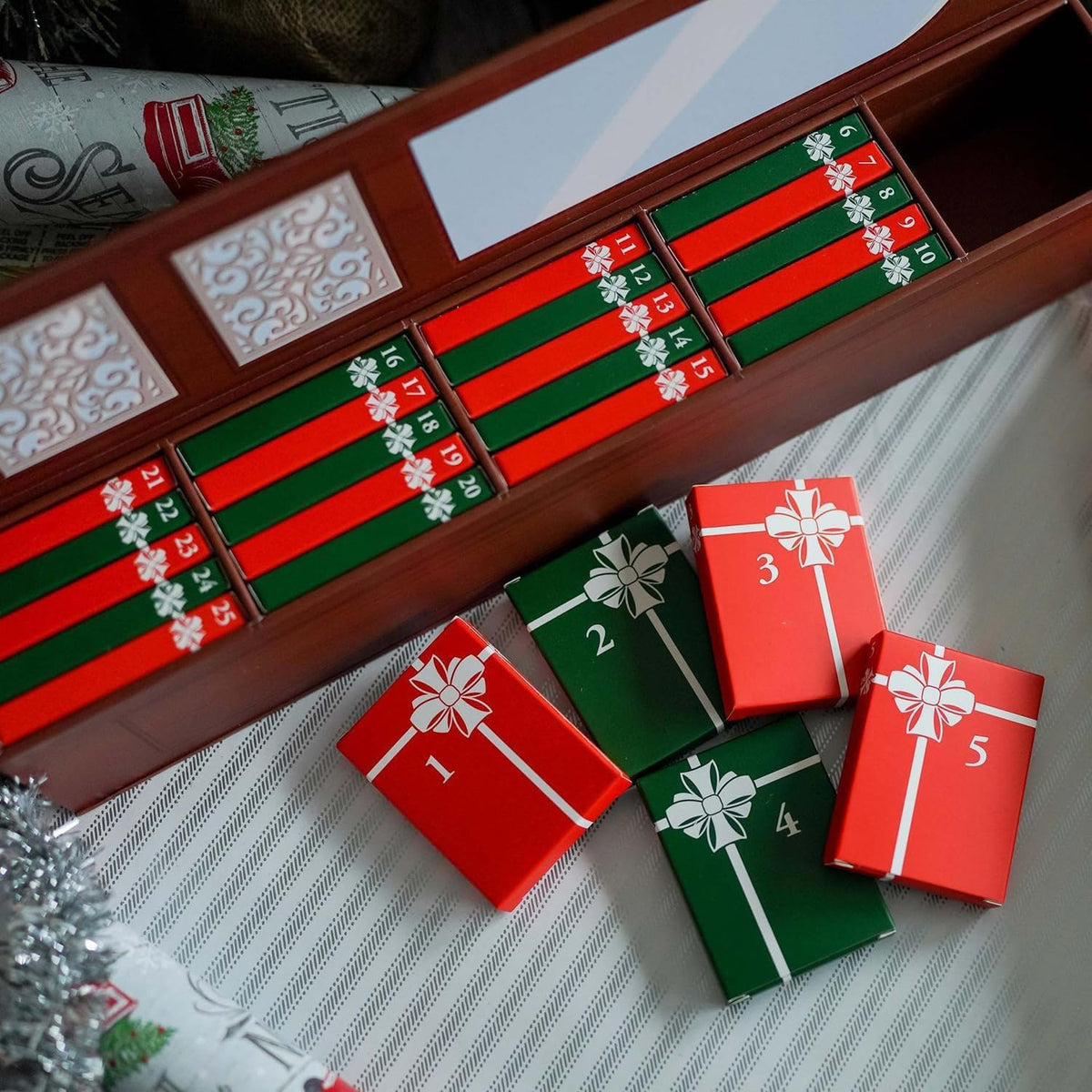 Mini Book Advent Calendar