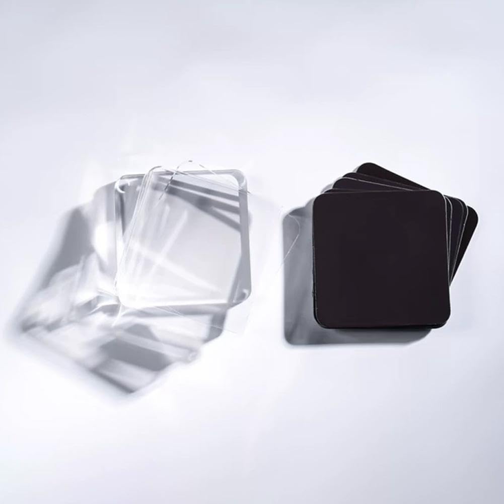 DIY Acrylic Fridge Magnet Kit with Adhesive Backing(5*5cm*5mm)