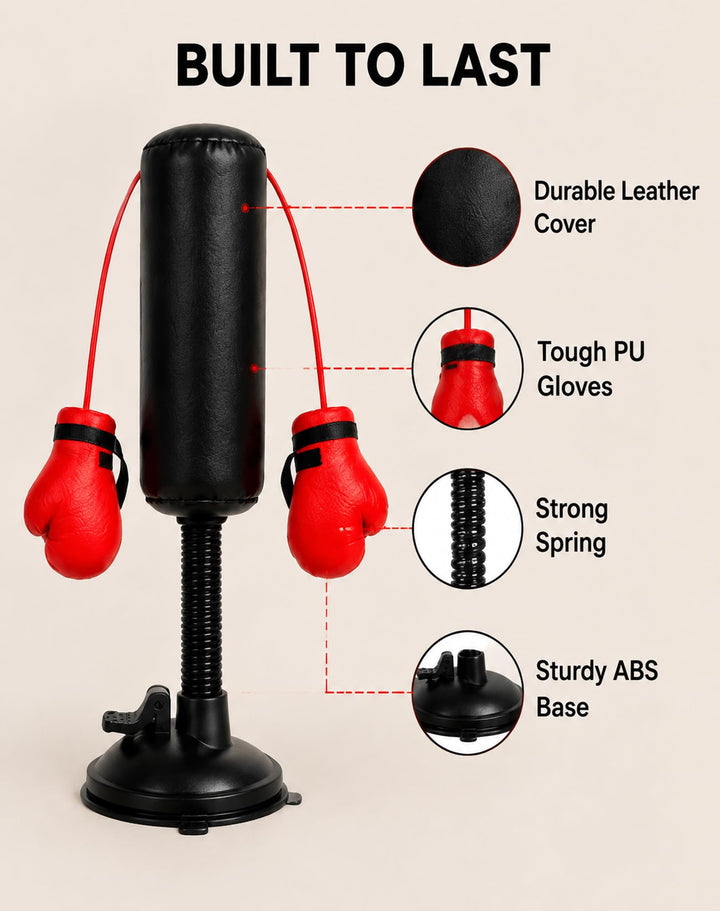 🔥 Paw Punch Cat Toy 🔥 Cat Punching Bag with Boxing Gloves