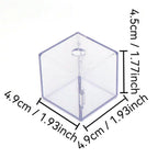 🍐 🍎 Fruit Shaped Mold for Tomato 🍅 Triangular and Cubic Clear Mould