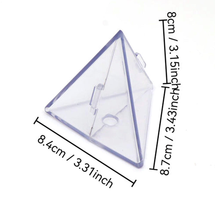 🍐 🍎 Fruit Shaped Mold for Tomato 🍅 Triangular and Cubic Clear Mould
