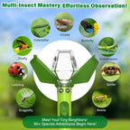 🐜 Bug Catcher for Kids 🐝 Insect Trap Kit with 6X Magnifier Glass 🐛 STEM Educational Exploration Tool for Indoor and Outdoor