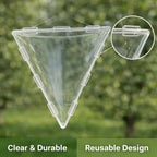 🍐 🍎 Fruit Shaped Mold for Tomato 🍅 Triangular and Cubic Clear Mould