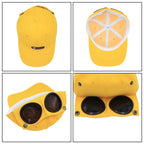 Aviator Hat Summer Glasses Peaked Cap