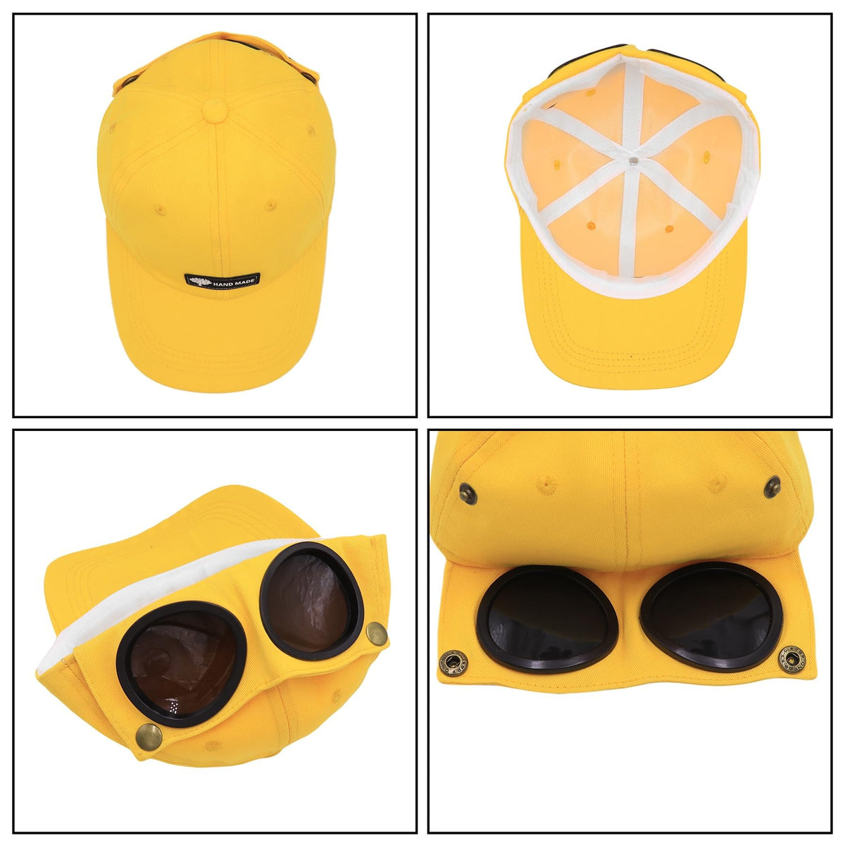 Aviator Hat Summer Glasses Peaked Cap