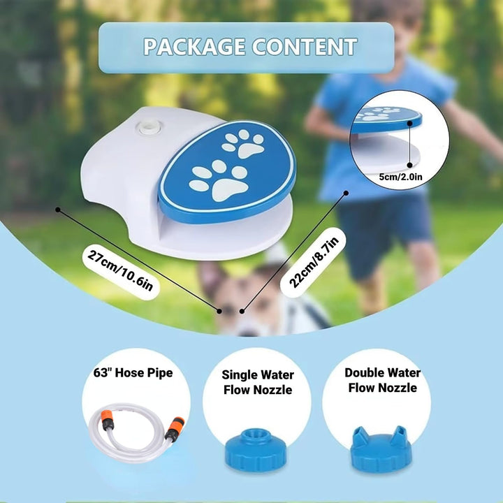🐕‍🦺 Outdoor Dog Water Fountain Step On Adjustable Dispenser 🔥 🔥