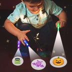 Halloween fingertip projector