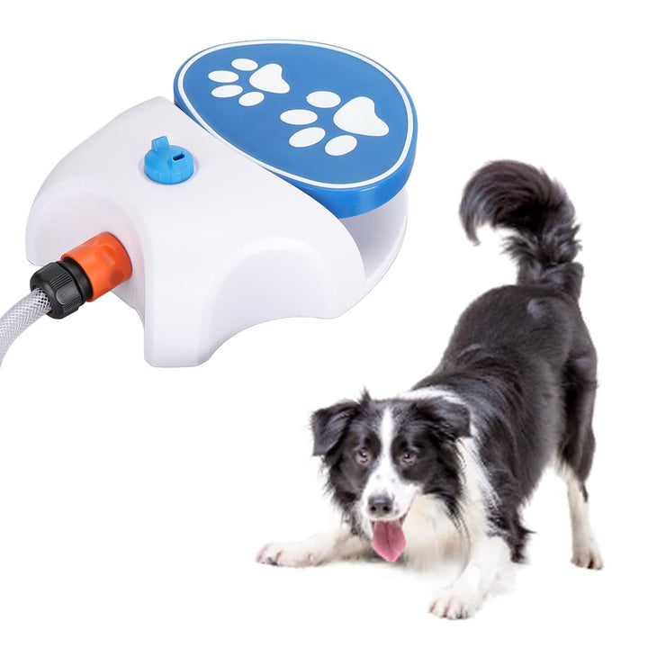 🐕‍🦺 Outdoor Dog Water Fountain Step On Adjustable Dispenser 🔥 🔥