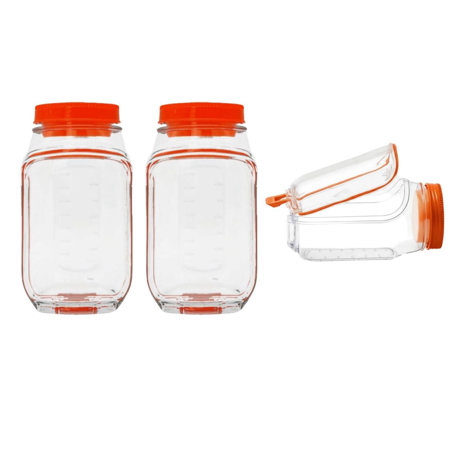 Salad Jar with Side Opening Leakproof Mason Jar Salad Container