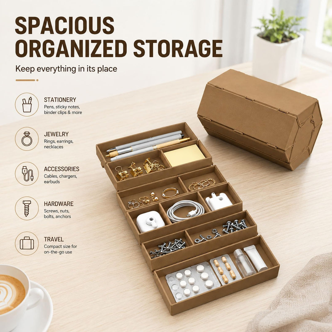 3D Printed Modular Storage Box