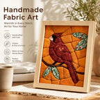 DIY Fabric Art Painting Kit No-Sew Handmade Patchwork